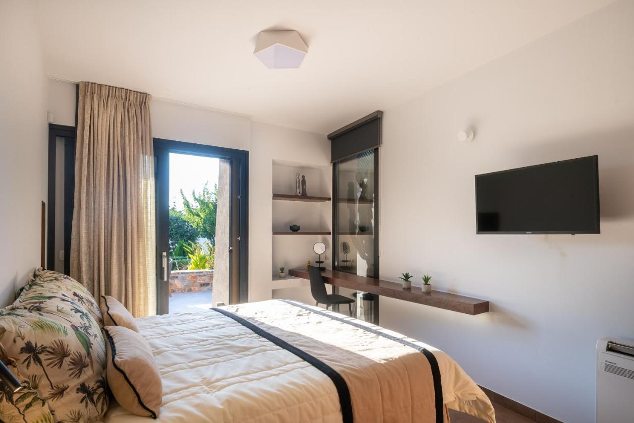 Lithari Luxury Villa With Private Pool, Your Perfect Retreat, Crete Agios Nikolaos Exterior foto