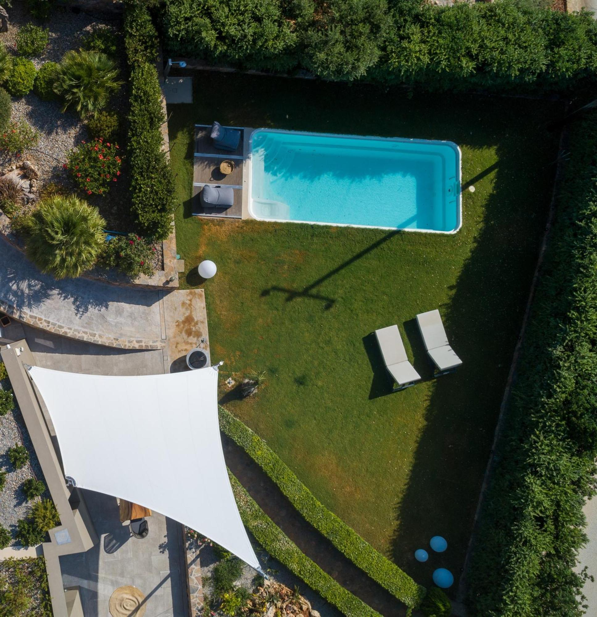 Lithari Luxury Villa With Private Pool, Your Perfect Retreat, Crete Agios Nikolaos Exterior foto