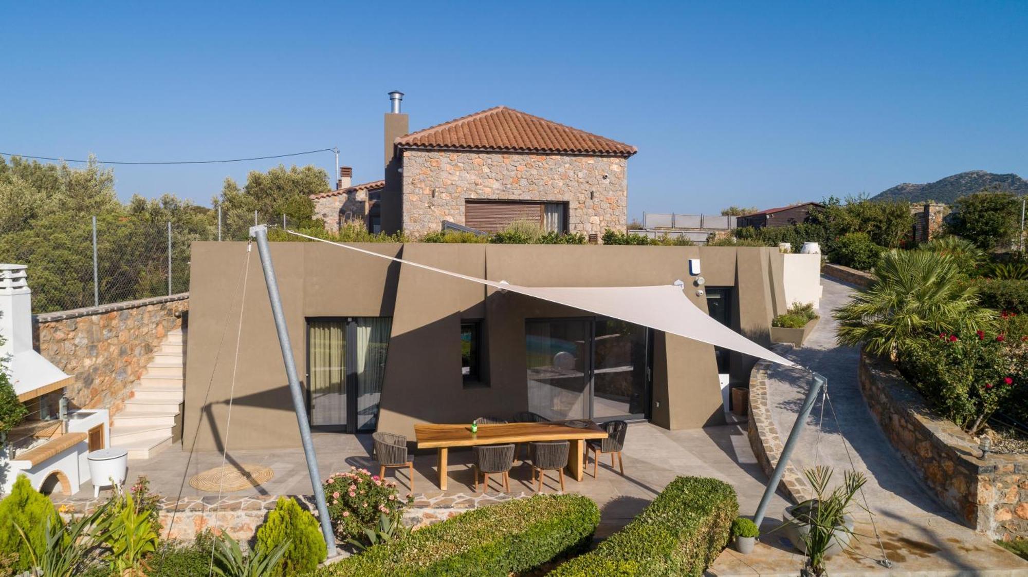 Lithari Luxury Villa With Private Pool, Your Perfect Retreat, Crete Agios Nikolaos Exterior foto