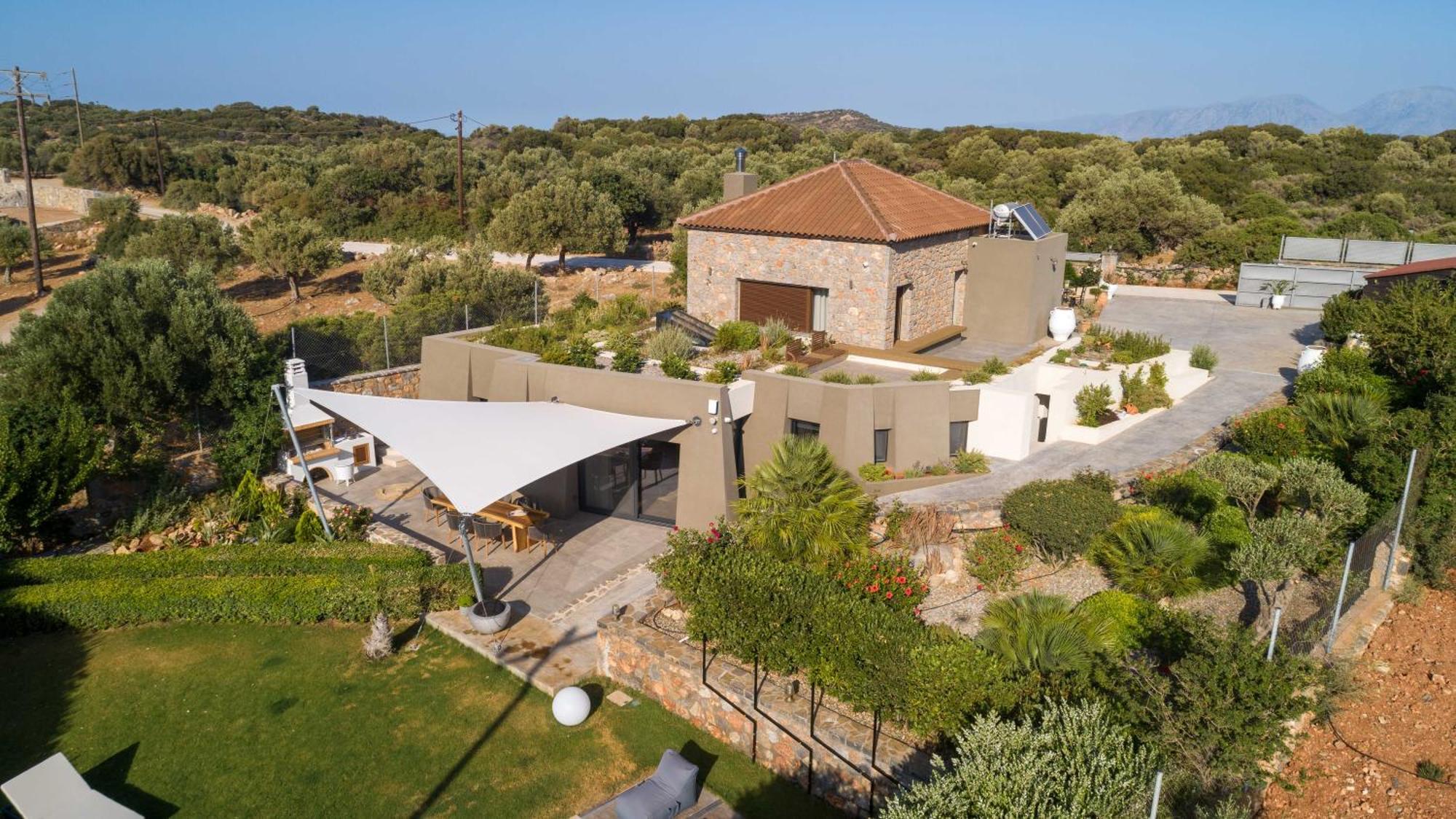 Lithari Luxury Villa With Private Pool, Your Perfect Retreat, Crete Agios Nikolaos Exterior foto